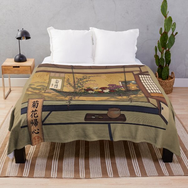Item preview, Ukiyo-e Suspended Boat Ikebana Vintage Art designed and sold by conohitoAI-ArtGallery.