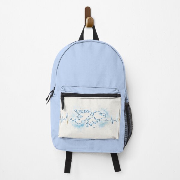 Item preview, Malvinas in the Heart – Watercolor Heartbeat designed and sold by Esencia Argentina.