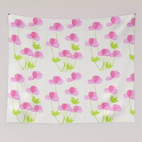 Item preview, Bubble Petals - Bright Pink designed and sold by Aileen David.