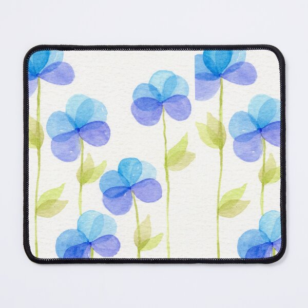 Item preview, Bubble Petals - Blue & Purple designed and sold by Aileen David.