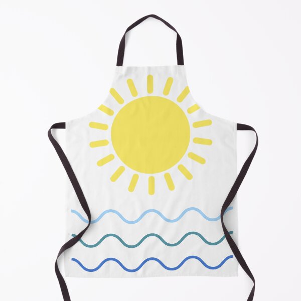 Item preview, Sun and waves. Minimalist graphics designed and sold by ZorianArt.