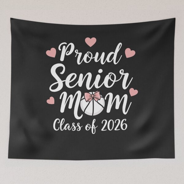 Item preview, Proud Senior Mom Class of 2026 Basketball Graduation designed and sold by Mr. L.S.