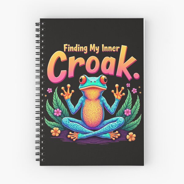 Item preview, Funny Meditating Frog – "Too Zen to Give a Croak" | Cute Yoga Frog | Relaxation & Mindfulness Design designed and sold by Ashes to Artistry.