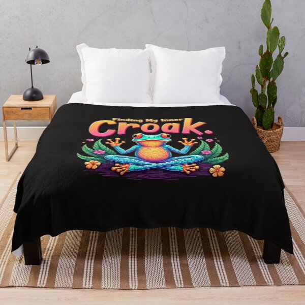 Item preview, Funny Meditating Frog – "Too Zen to Give a Croak" | Cute Yoga Frog | Relaxation & Mindfulness Design designed and sold by Ashes to Artistry.