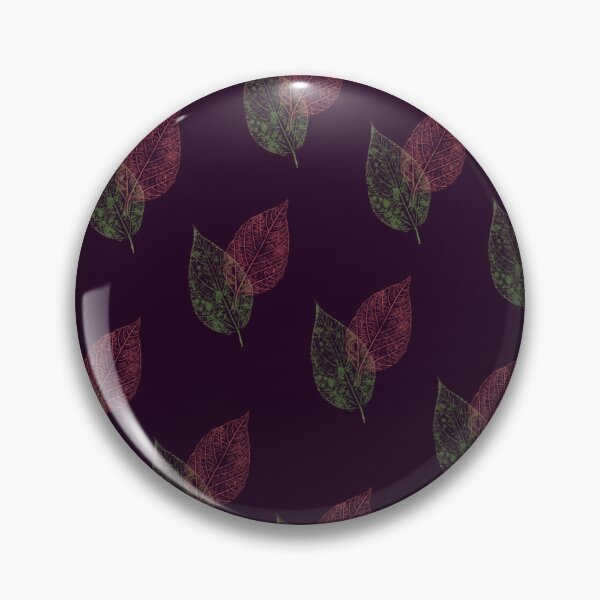 Item preview, Copy of Red and Green Skeleton Leaves Botanical Pattern designed and sold by Ceylo Art.
