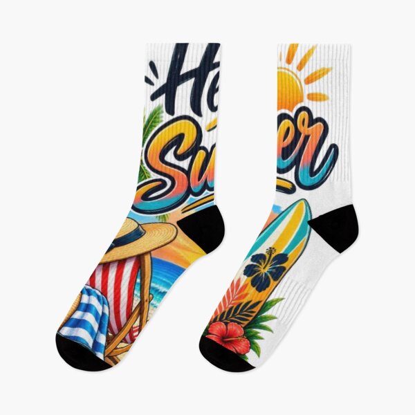 Item preview, Hello Summer Beach Vacation – Tropical Summer Vibes designed and sold by Salma.Store.