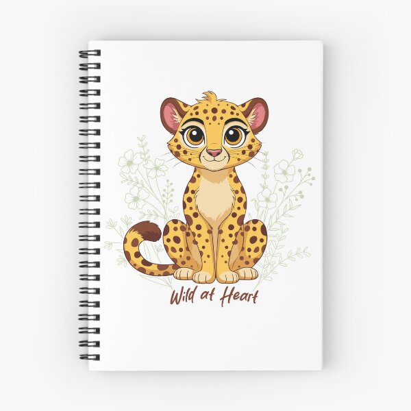 Item preview, Wild at Heart Cheetah - Sweet Nature Botanical Tee designed and sold by ArthousePromos.