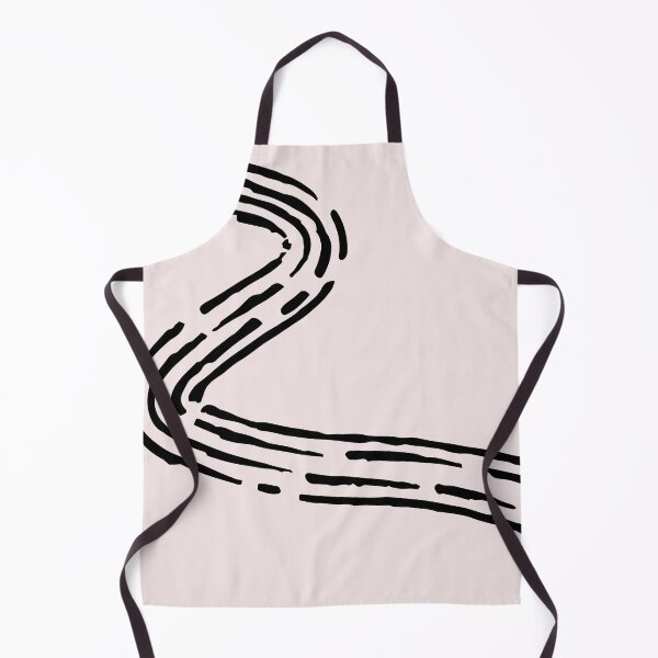 Item preview, Minimalist Winding Road Abstract Line Art designed and sold by BetweenForms.