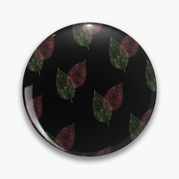 Item preview, Copy of Copy of Red and Green Skeleton Leaves Botanical Pattern designed and sold by Ceylo Art.