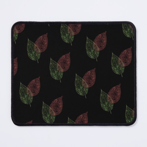 Item preview, Copy of Copy of Red and Green Skeleton Leaves Botanical Pattern designed and sold by Ceylo Art.