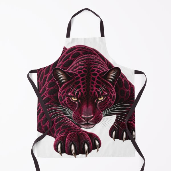 Item preview, Burgundy Stalking Panther designed and sold by LiMarchee.