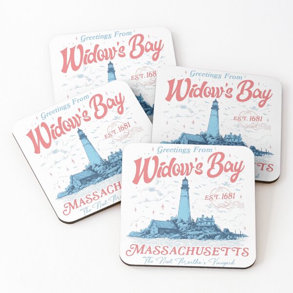 Item preview, Greetings From Widow's Bay Massachusetts - Vintage Lighthouse Postcard designed and sold by Samy--show.