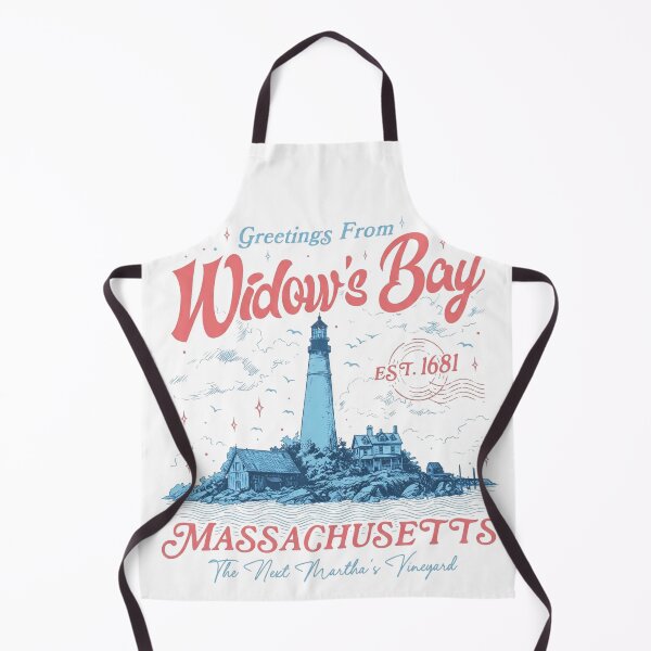 Item preview, Greetings From Widow's Bay Massachusetts - Vintage Lighthouse Postcard designed and sold by Samy--show.