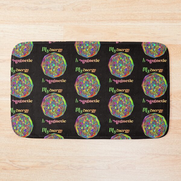 Item preview, My Energy is Magnetic Colorful Mandala Sacred Art designed and sold by NikBrin Prevail .