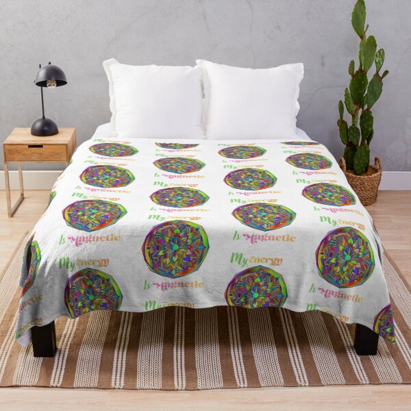Item preview, My Energy is Magnetic Colorful Mandala Sacred Art designed and sold by NikBrin Prevail .
