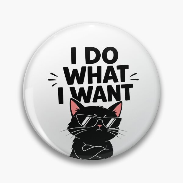 Item preview,  Funny Cat I Do What I Want Pet Lover Gift designed and sold by VIBECANVASSHOP .