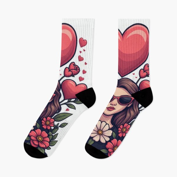 Item preview, A loving woman in my heart and a sea of flowers designed and sold by Mianku | Für das Leben.