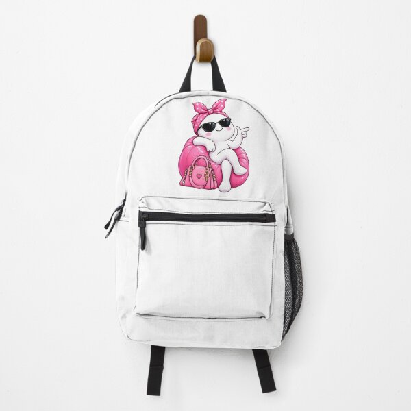 Item preview, Women’s Equality Day – Pink Power Kawaii Girl Sticker designed and sold by StickyDelights.