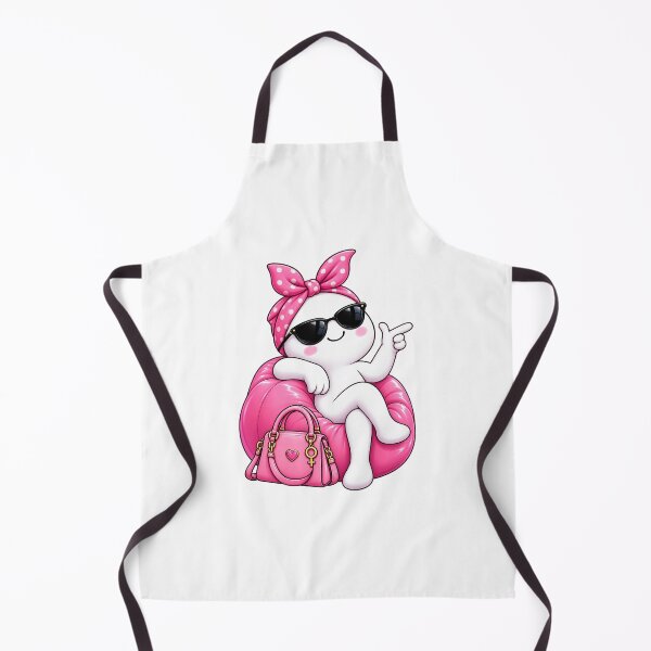 Item preview, Women’s Equality Day – Pink Power Kawaii Girl Sticker designed and sold by StickyDelights.