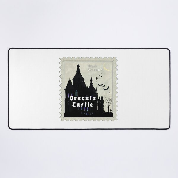 Item preview, Bram's Stoker Dracula Castle, Transylvania | Bookish Stamps designed and sold by Nyxander's Bookish Catalogue.