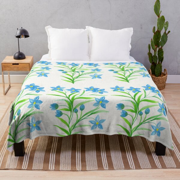 Item preview, Blue Flowers designed and sold by Aileen David.