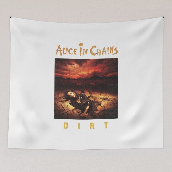 Item preview, Alice In Chains Dirt Desert Album Cover Vintage Art designed and sold by Goldeneg.