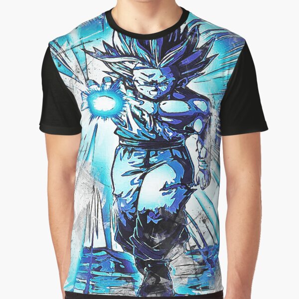 Vista previa del artículo con la obra «Gohan - Empujado demasiado lejos», diseñado y vendido por Inspyrall.