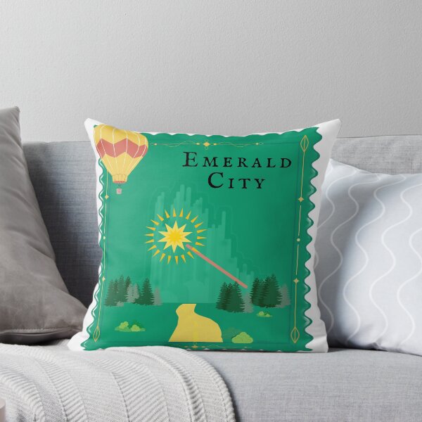 Item preview, Emerald City | Bookish Stamps designed and sold by Nyxander's Bookish Catalogue.