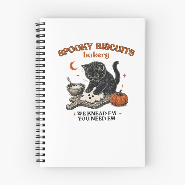 Item preview, Kitty Biscuits Spooky Season Spooky Biscuits Bakery Cat designed and sold by LASTIQUE-dd.