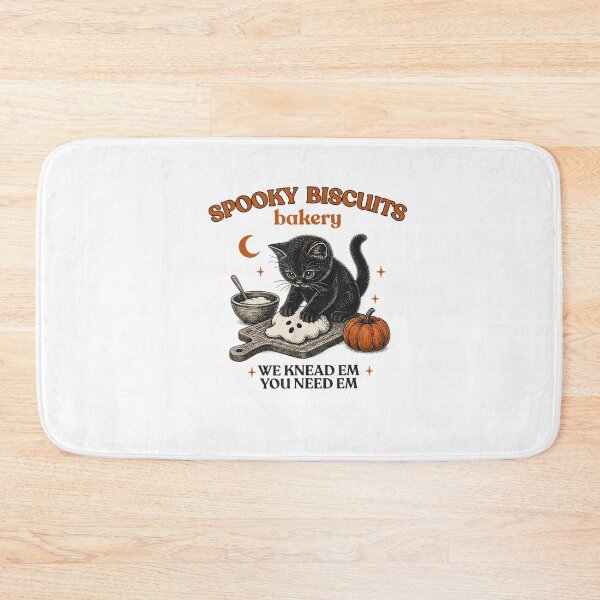 Item preview, Kitty Biscuits Spooky Season Spooky Biscuits Bakery Cat designed and sold by LASTIQUE-dd.