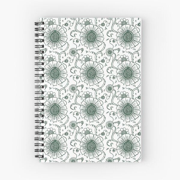 Item preview, Green floral vines designed and sold by OrangeKoi.