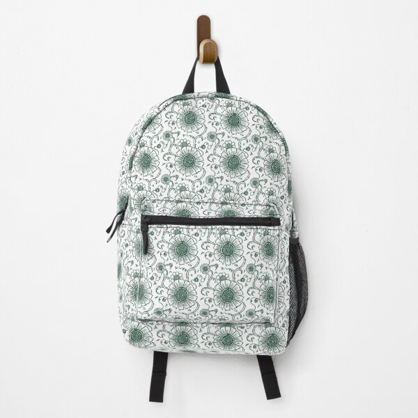 Item preview, Green floral vines designed and sold by Studio Ukiyo.