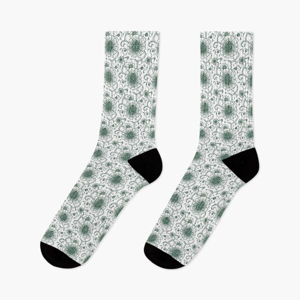 Item preview, Green floral vines designed and sold by OrangeKoi.