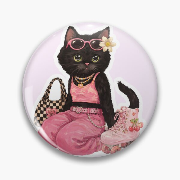 Item preview, tropical kitty pink cherry y2k  designed and sold by sara747.