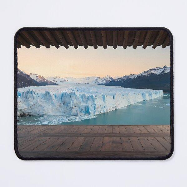 Item preview, Hanok Window to the World: Patagonia Perito Moreno Glacier & Ice Wall | Fine Art Print designed and sold by SOOstudio73.