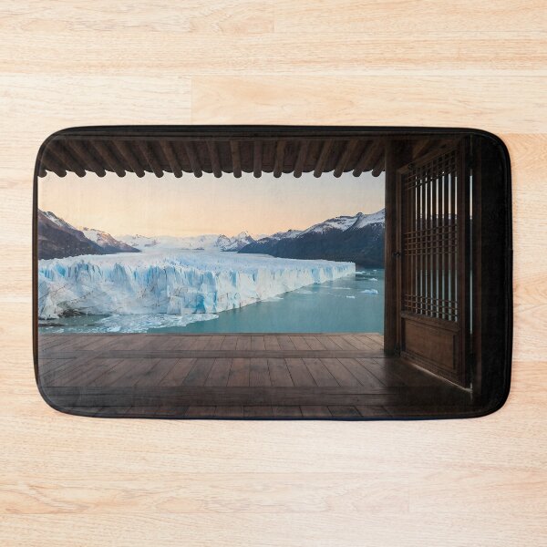 Item preview, Hanok Window to the World: Patagonia Perito Moreno Glacier & Ice Wall | Fine Art Print designed and sold by SOOstudio73.