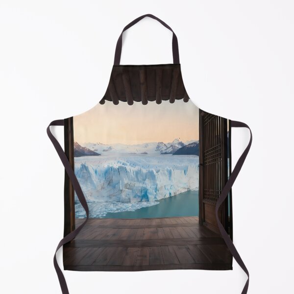Item preview, Hanok Window to the World: Patagonia Perito Moreno Glacier & Ice Wall | Fine Art Print designed and sold by SOOstudio73.