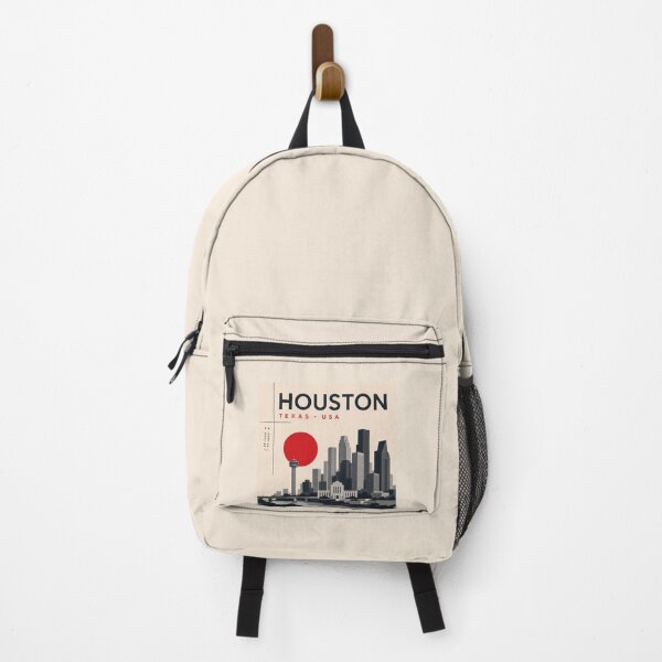 Item preview, Houston swiss style poster designed and sold by CMYKStudio.