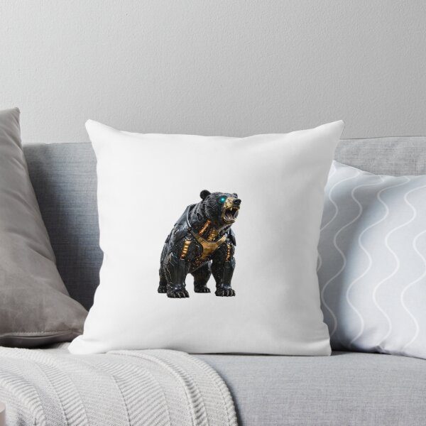 Item preview, The Vantablack Bear - Dark Luxury Wall Street & Stoic Art designed and sold by Chrome cinematic.