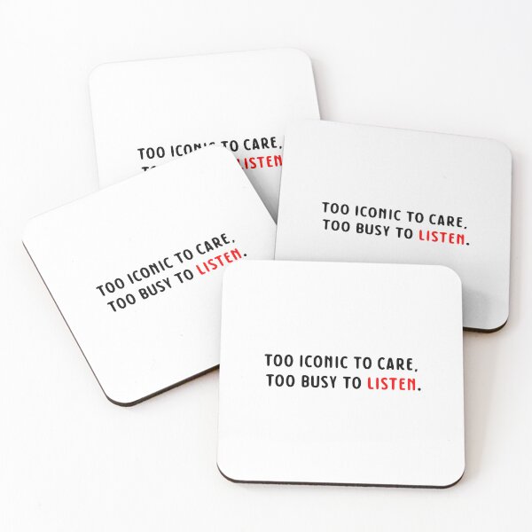 Item preview, ICONIC | QUOTE T-SHIRT  designed and sold by OVERHEARD IT | BRAND.