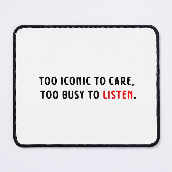Item preview, ICONIC | QUOTE T-SHIRT designed and sold by OVERHEARD IT | BRAND.