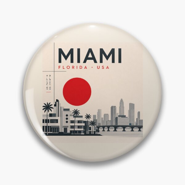 Item preview, Miami swiss style poster designed and sold by CMYKStudio.