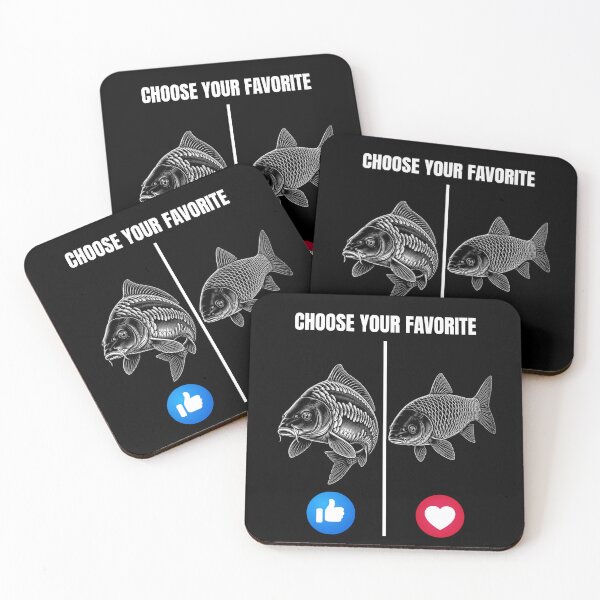 Item preview, Choose Your Favorite - Funny Mirror Vs Grass Carp Angler designed and sold by GeekAnglerStore.