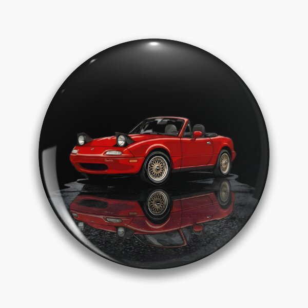 Item preview, Water Reflection - Red Mazda MX-5 Miata NA Roadster designed and sold by MiataYougester.