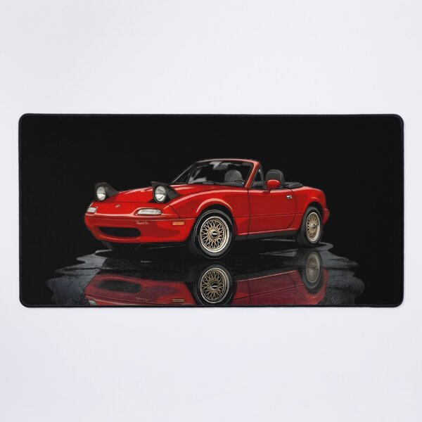 Item preview, Water Reflection - Red Mazda MX-5 Miata NA Roadster designed and sold by MiataYougester.
