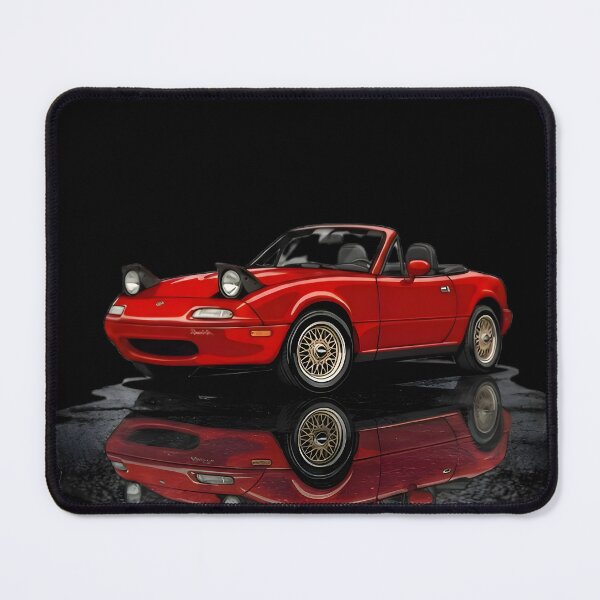 Item preview, Water Reflection - Red Mazda MX-5 Miata NA Roadster designed and sold by MiataYougester.