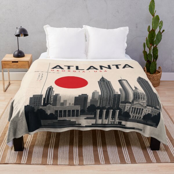 Item preview, Atlanta swiss style poster designed and sold by CMYKStudio.