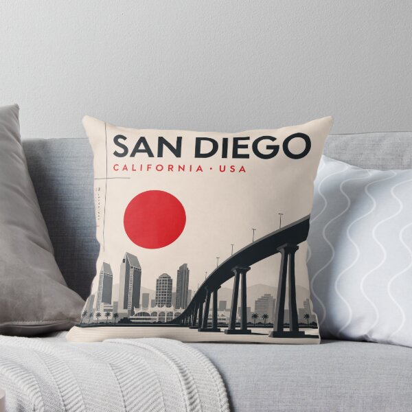 Item preview, San Diego swiss style poster designed and sold by CMYKStudio.