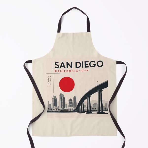 Item preview, San Diego swiss style poster designed and sold by CMYKStudio.
