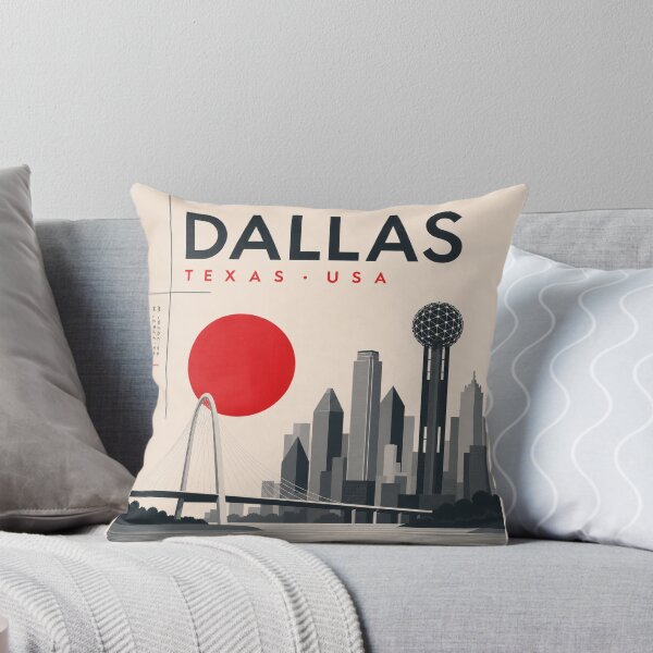 Item preview, Dallas swiss style poster designed and sold by CMYKStudio.